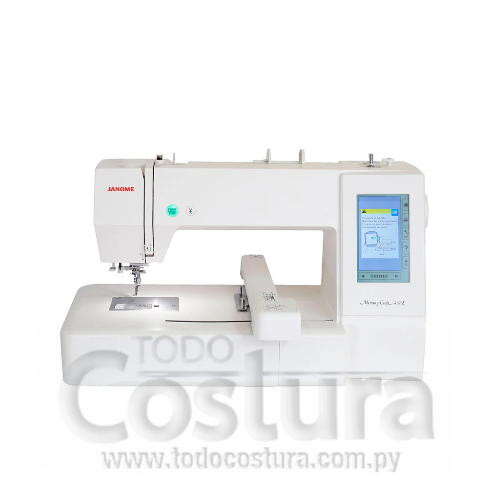 BORDADORA COMPUTARIZADA JANOME MC400E